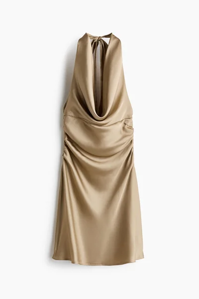 slim fit dress slacks Alisa Strapless Maxi Dress