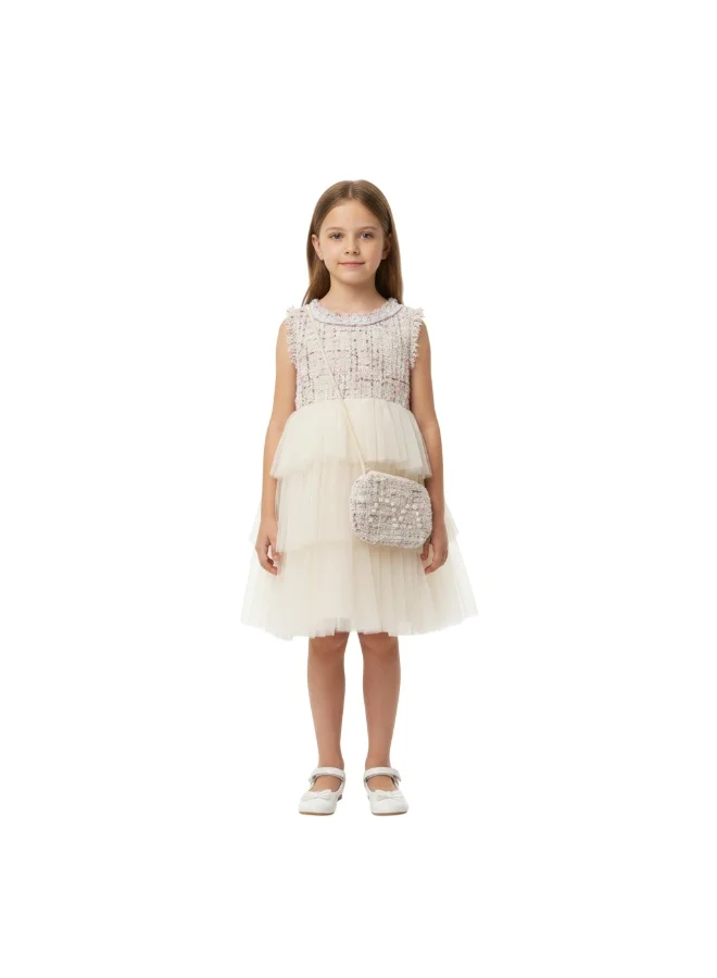 D'Daniela Julietta Party Dress Beige Colour with Jacket for Women | Best  Price KSA