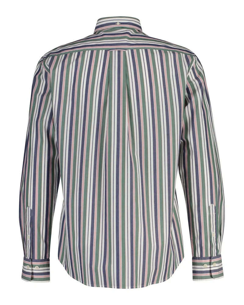 GANT STRIPE - Camisa - Rich Blue/azul Royal
