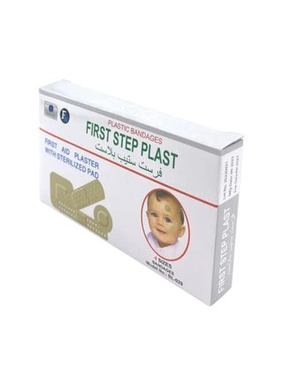 30 Assorted Adhesive Bandages – Sterile, Flexible First Aid Strips 30 Assorted