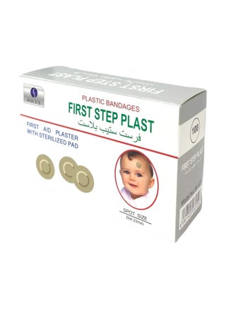100 Standard Adhesive Bandages – Hypoallergenic, Sterile Wound Protection