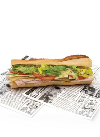 Turkey & Cheese Sub 370 kcal (235g)