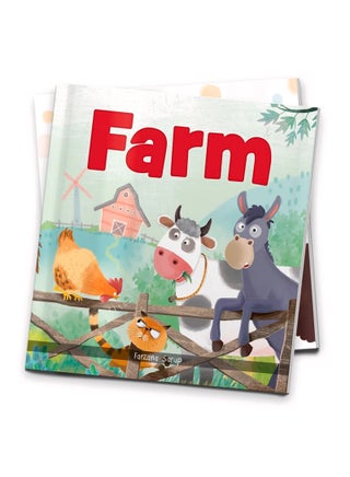 Farm: Illustrated Book on Farm Animals