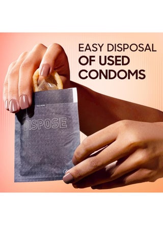 Epic Pleasure - Long Lasting Raspberry Flavour Lubricated Latex Condoms