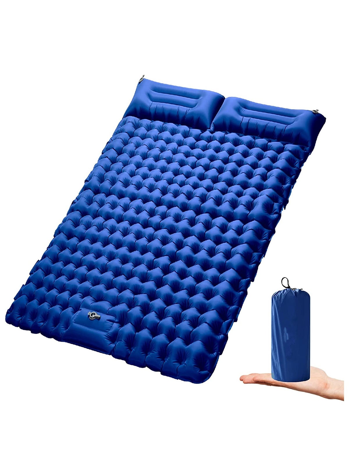 Generic Double Sleeping Pad for Camping Inflatable 2 Person Sleeping ...