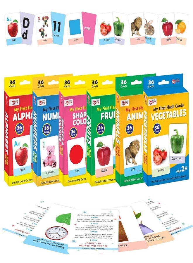 Little Berry Little Berry Flash Cards for 3 Year Old | 216 Big Combo ...