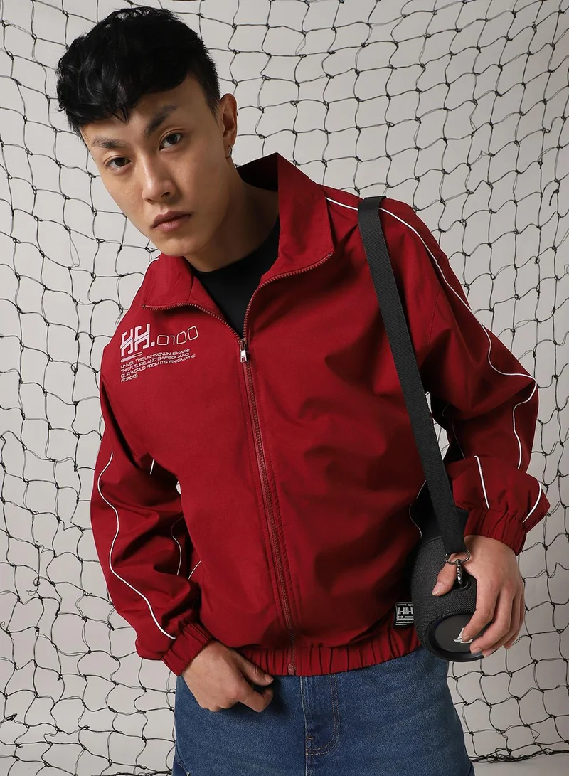 Ecru Coated Fabric Knitted Tie