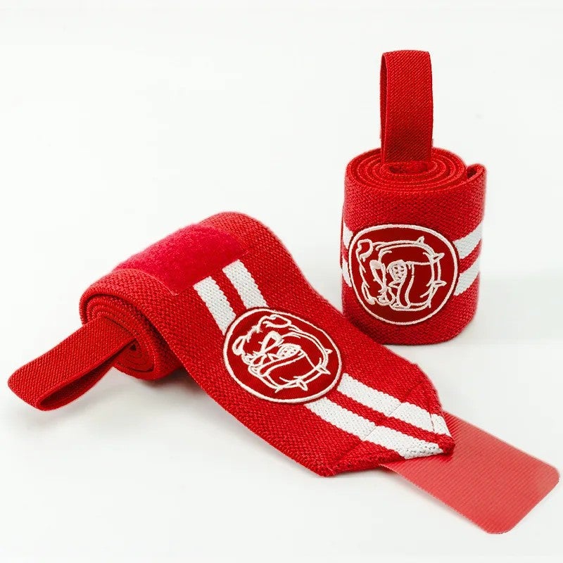 Bluejw Elastic Gym Fitness Wrist Wraps with Straps - Strength ...