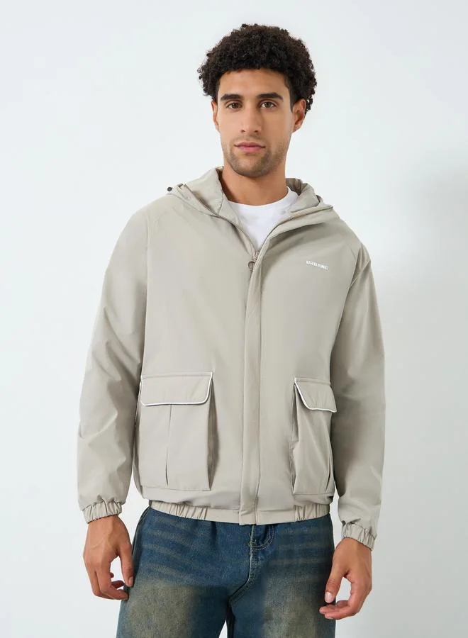 White Linen Tailored Wool Overcoat