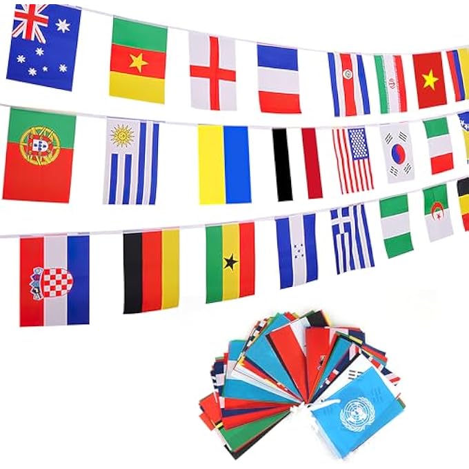 Generic Country Flags Generic * FLAGS, COUNTRY FLAGS, EUROPE FLAG, EU COUNTRIES FLAGS GARLAND ...