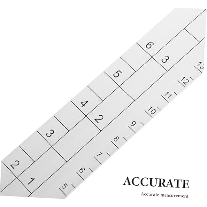 Generic 2PCS PAINT SCALE RULER MIXING SCALE FOR CARS COATING COLOR ...