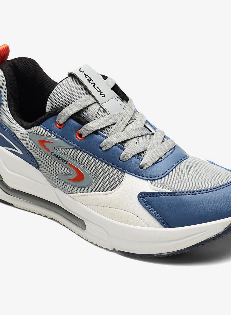 Men's Low-Top Sneakers - Bold Colours With Cloud Like Comfort image 7
