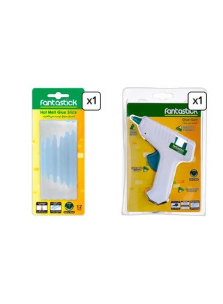 Glue Gun & Hot Glue Sticks Combo