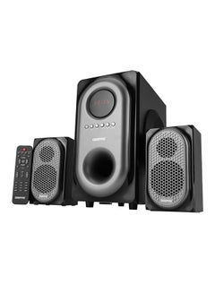 GEEPAS 2-In-1 CH Multimedia Speaker, Remote Control | Powerful 5.25 ...