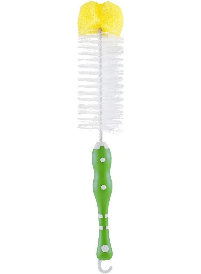 nip Bottle Brush, Feeding Bottle Cleaner, Rust Free Wire, With Soft Sponge