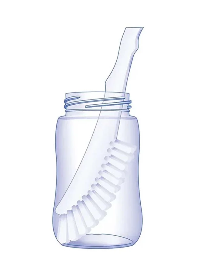 nip 2-in-1 Bottle & Teat Brush, Ergonomic, Bottle Accessories, BPA-Free