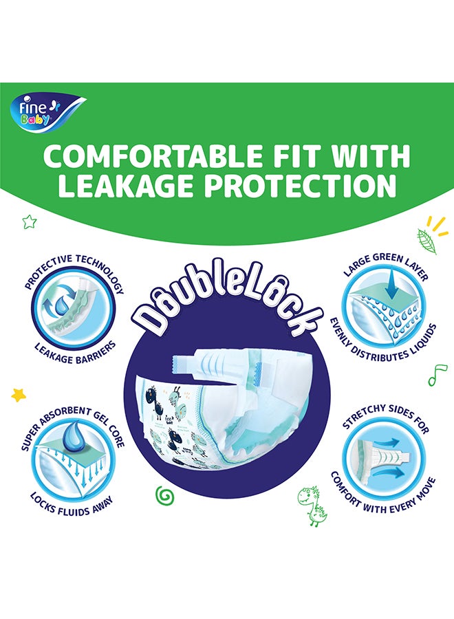 Fine Baby - Diapers Size 1 (2-5Kg) New Born, 18 Count - With The New Double Lock Leak Barriers - Image 1