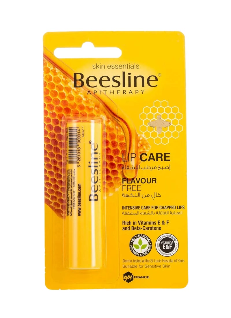 Beesline Flavor Free Lip Care 4g Yellow - Image 1