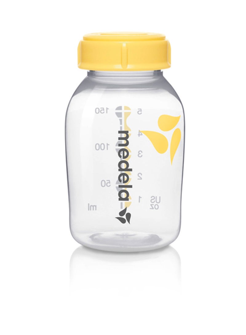 Medela - Pack Of 3 Safe And Bpa Free Breast Milk Bottles With Accurate Measurement Markings And Compatible With Breast Pumps, 3 X 150 Ml - Image 1