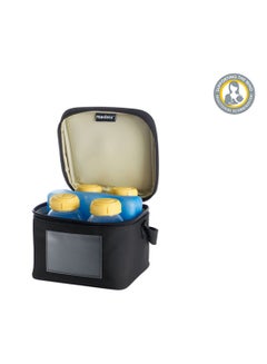 Medela Safe , Compact, Portable Breast Cooler Bag With Insulated Design , Adjustable Strap And Zipped Closure - Fits Medela Bottles  - Image 5
