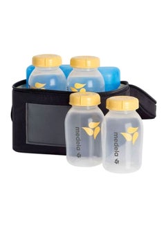 Medela Safe , Compact, Portable Breast Cooler Bag With Insulated Design , Adjustable Strap And Zipped Closure - Fits Medela Bottles  - Image 2