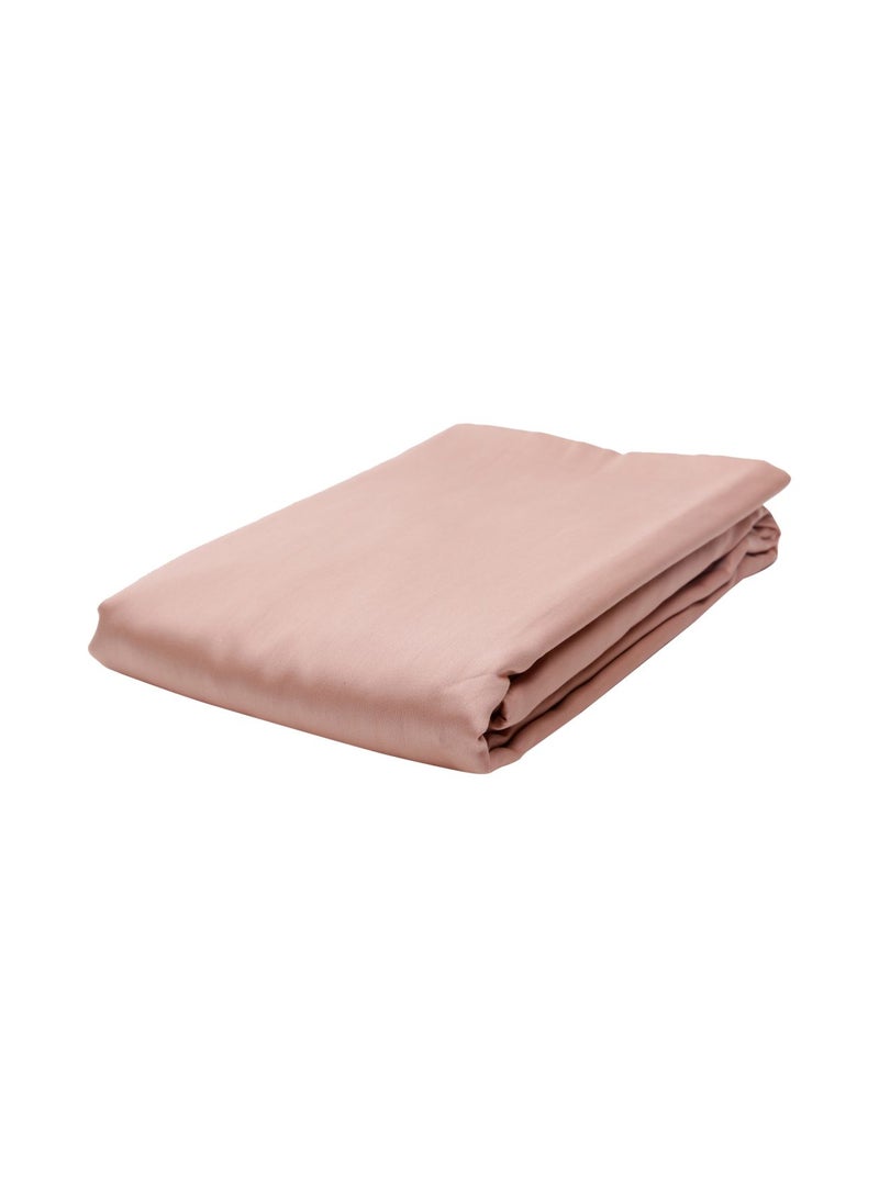 طقم أغطية سرير بلون فاتح من 3 قطع قطن بني King