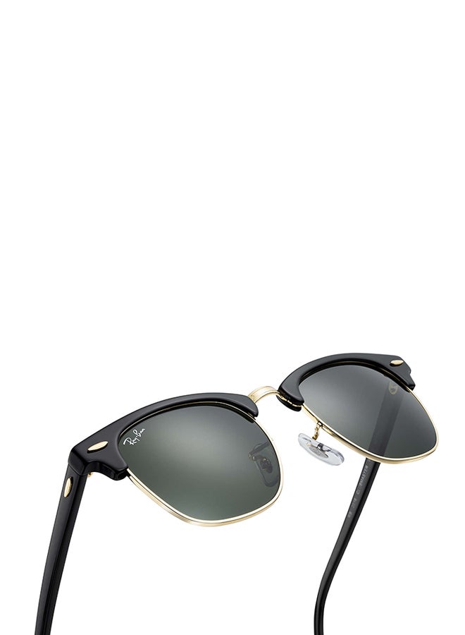 Ray-Ban Men's Full Rim Square Sunglasses - RB3016-W0365 - Lens Size: 51 mm - Black - Image 5