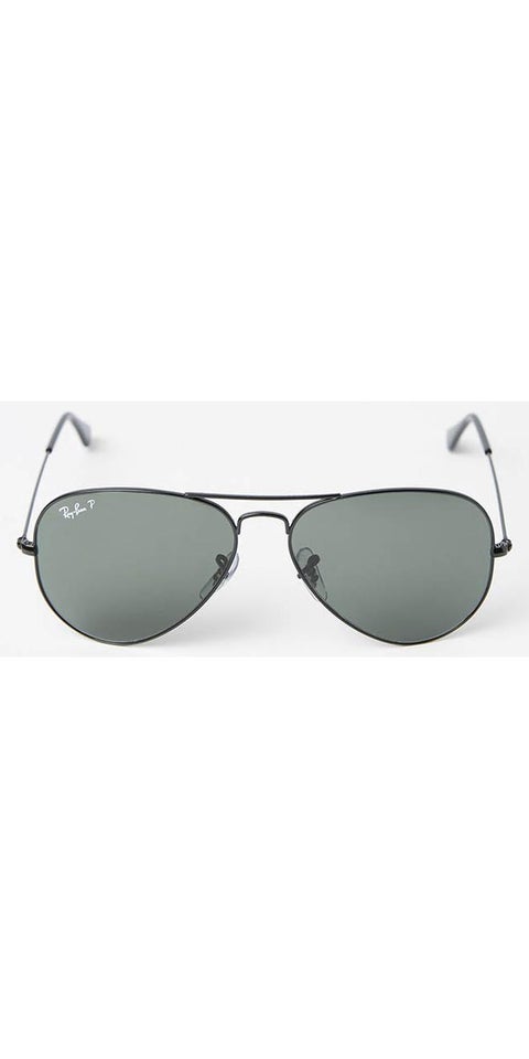 Polarized Aviator Sunglasses - 0RB3025 - Lens Size: 58 mm - Black