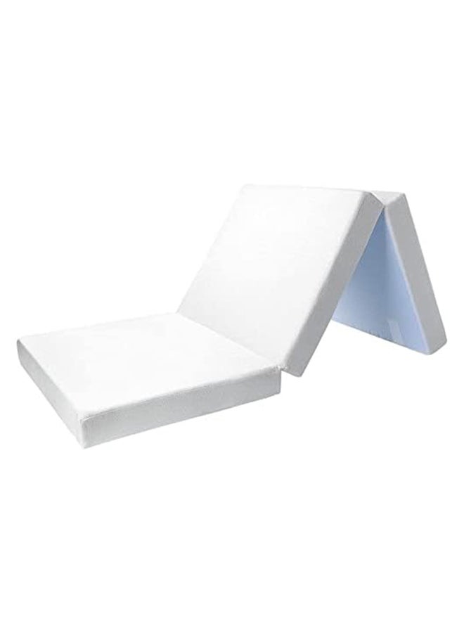 iBed Galaxy Medicated Foam Quilted Solid Medicated Foldable Mattress Off-White single, 90x190x7cm Off-White twin_single, 90x190x7cm - Image 5