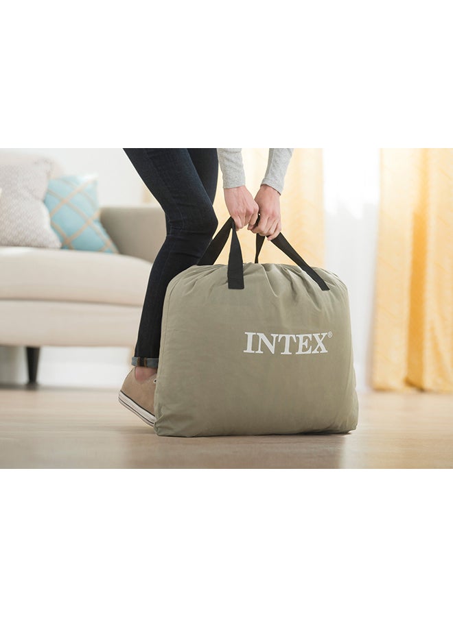INTEX - Dura Beam Deluxe Series Comfort  Plush Grey 191x99x33cm - Image 1