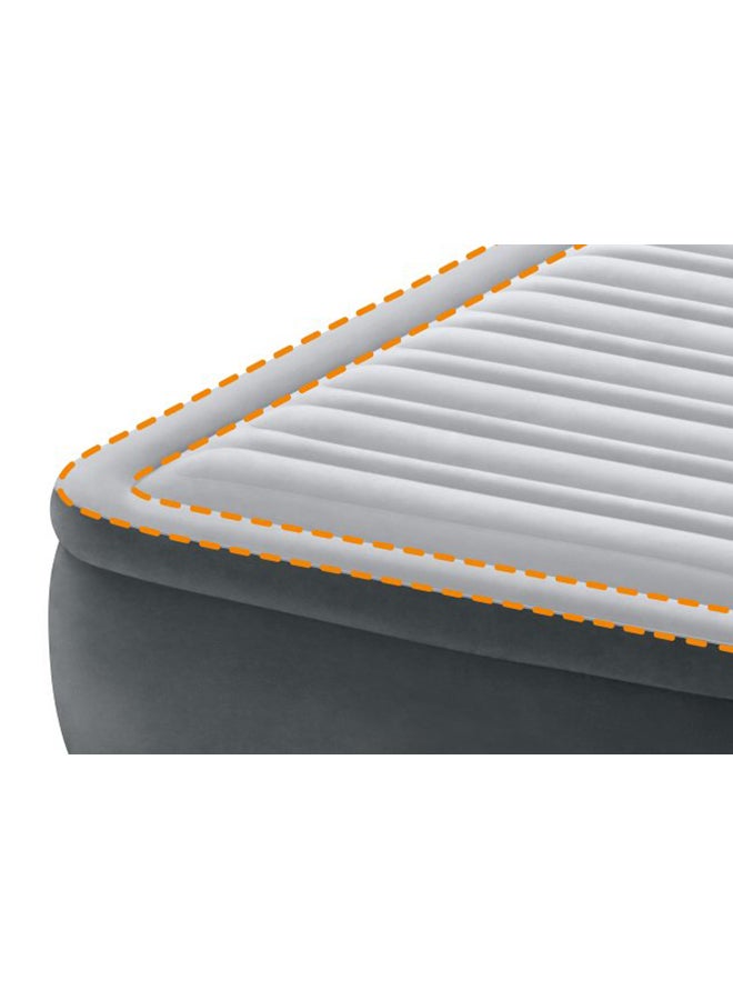 INTEX Dura Beam Deluxe Series Comfort  Plush PVC Grey 191x99x33cm - Image 4