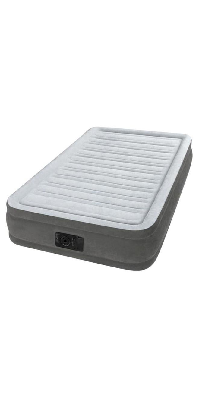 INTEX Dura Beam Deluxe Series Comfort  Plush PVC Grey 191x99x33cm - Image 1