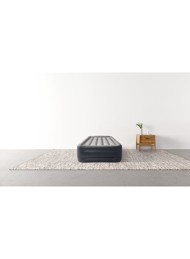 INTEX - Durabeam Plus Series Deluxe Pillow Rest Raised Air Mattress  99X191X42Cm Multicolour 99x191x42cm - Image 1