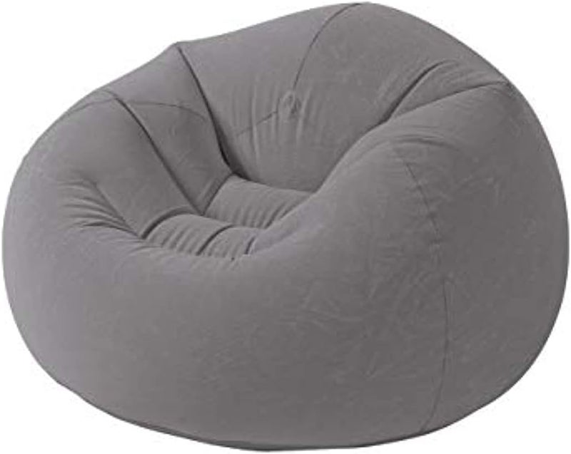 Intex Beanless Bag Chair - Grey Grey 114x114x71cm - Image 1