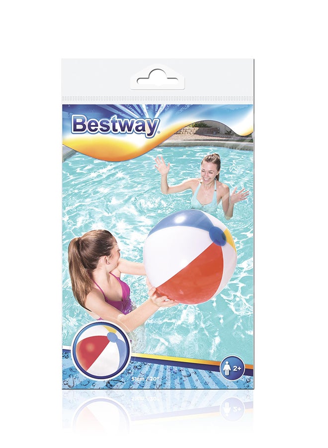 Bestway Inflatable Beach Ball 20 Inch - Image 1