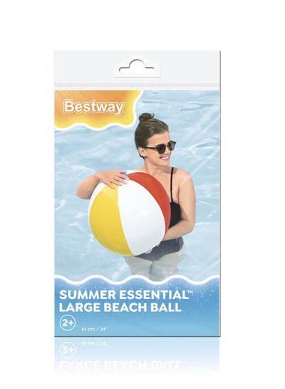 Bestway, Summer Essential Large Beach Ball, 61cm 61cm