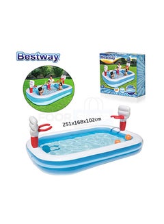 Bestway Basketball Play Pool 251x168x102cm  - Image 4