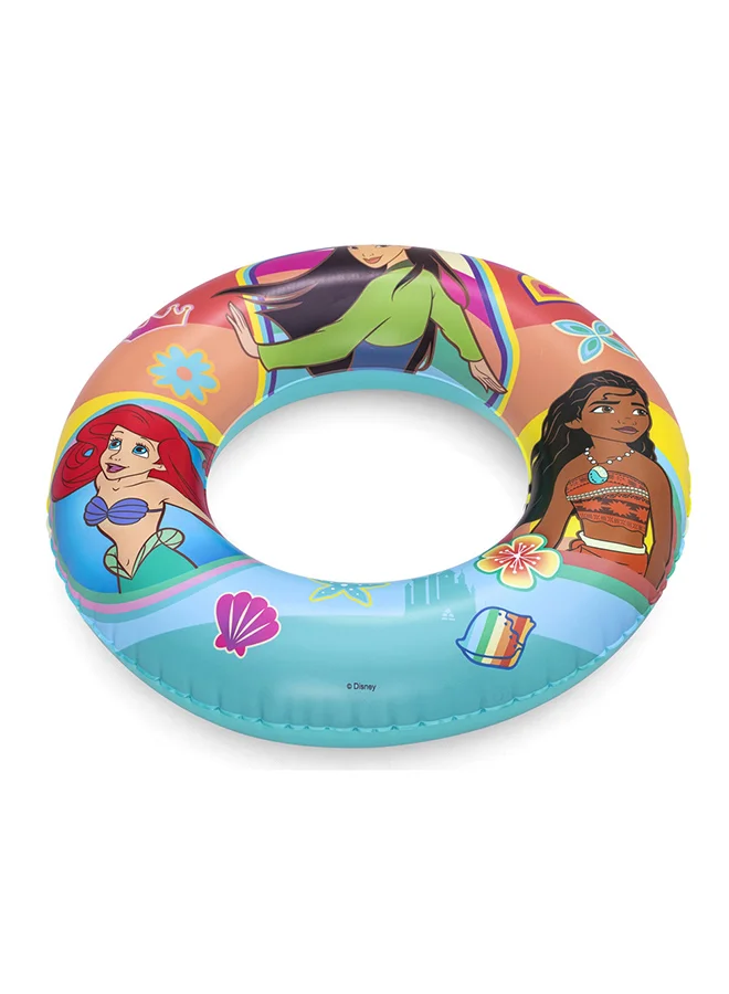 بست واي Unique Design Disney Princess Printed Play Center Inflatable Swimming Pool Float 12x19.5x2.5cm