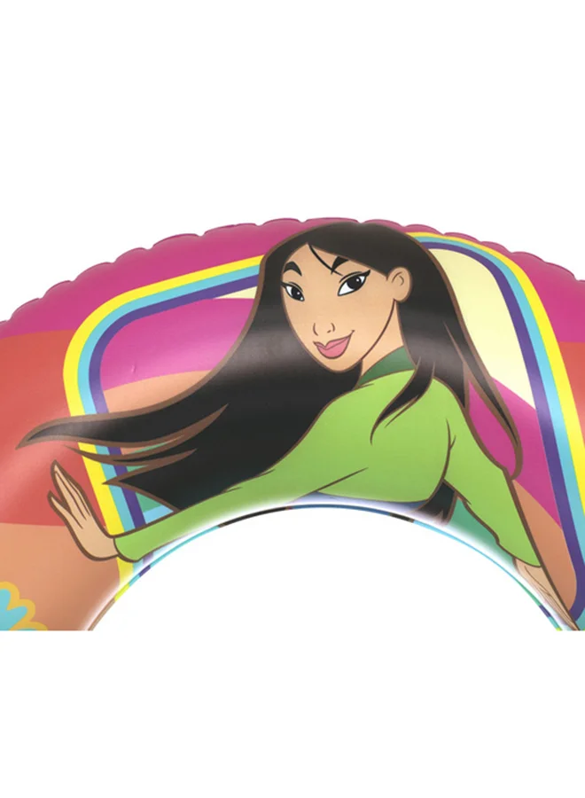 بست واي Unique Design Disney Princess Printed Play Center Inflatable Swimming Pool Float 12x19.5x2.5cm