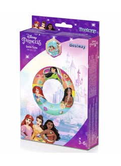 Bestway Unique Design Disney Princess Printed Play Center Inflatable Swimming Pool Float 12x19.5x2.5cm  - Image 2
