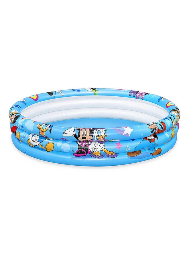 Bestway Disney Princess Inflatable Play Pool With Repair Patch 1.22mx25cm  - Image 1
