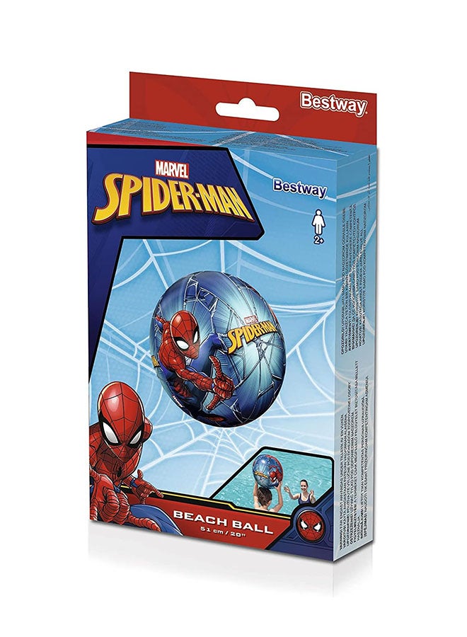 Bestway Ultimate Spider-Man Beach Ball 51cm  - Image 1
