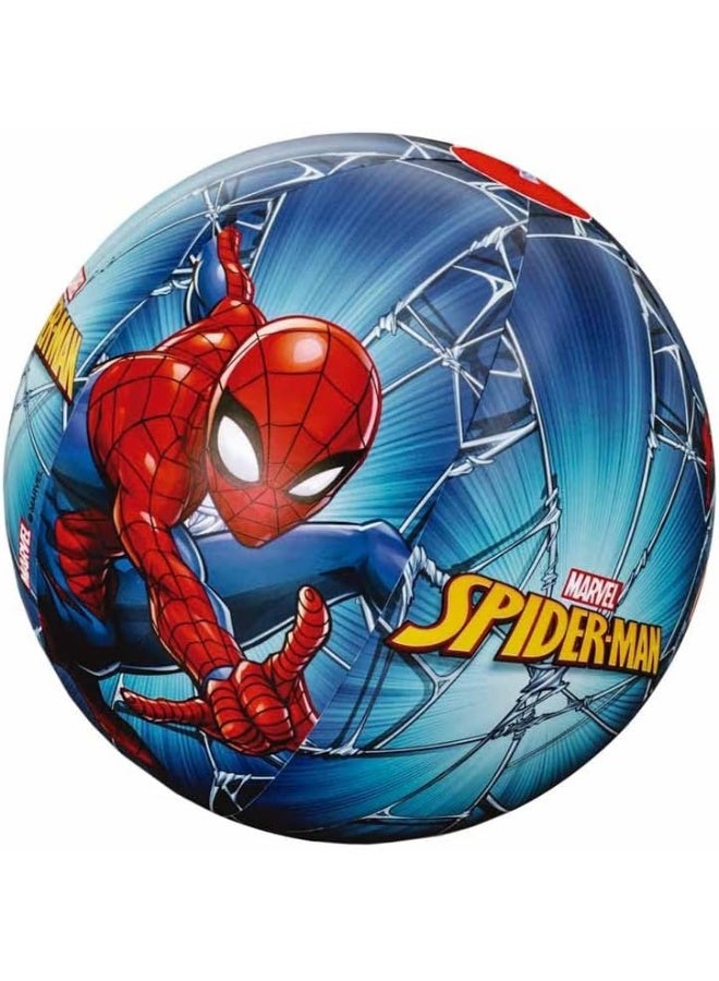 Bestway Beach Ball Spiderman 51cm  - Image 1