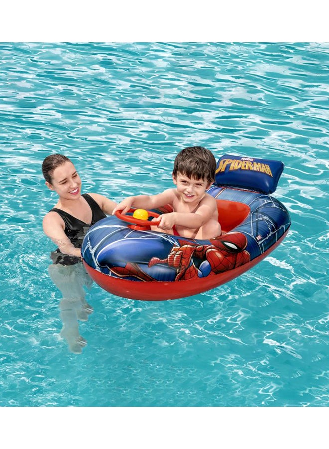 Bestway Spiderman Beach Boat 112x71cm - Image 3