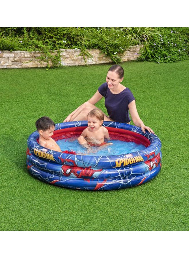 Bestway - Spider-Man  3-Ring Pool 112x30cm - Image 1