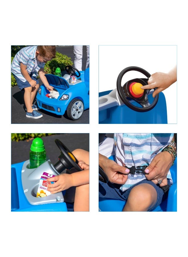 ستيب2 عربة أطفال ويسبر على شكل سيارة تعمل بالدفع - Image 3