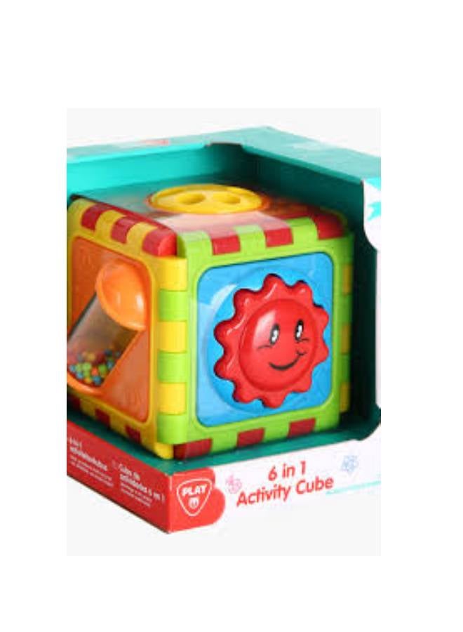 PLAYGO - 6-In-1 Activity Cube - Image 1