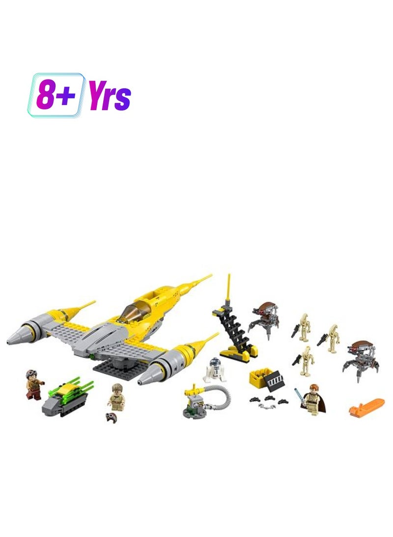 ليغو مجموعة بناء طائرة نابو ستار فايتر من فيلم "Star Wars" مكونة من 442 قطعة 75092 442 أكبر من 8 سنوات - Image 1