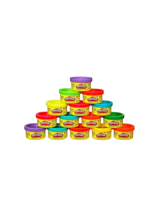 Play-Doh Party Bag, 15 Mini Cans for Kids Party Favors, Classroom Prizes, Toys for 2 Year Olds and Up, Play Doh 1 Ounce Each; Art & Craft Toys For Kids, Great Gift For Boys & Girls - Image 3
