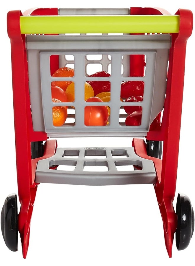 ecoiffier Bubble Cook 13-Piece Supermarket Trolley Playset – Pretend Cooking Toy for Kids - Image 5
